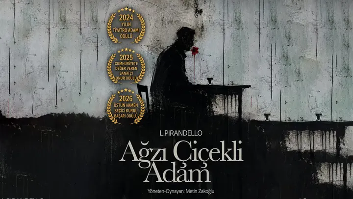 Ağzı Çiçekli Adam