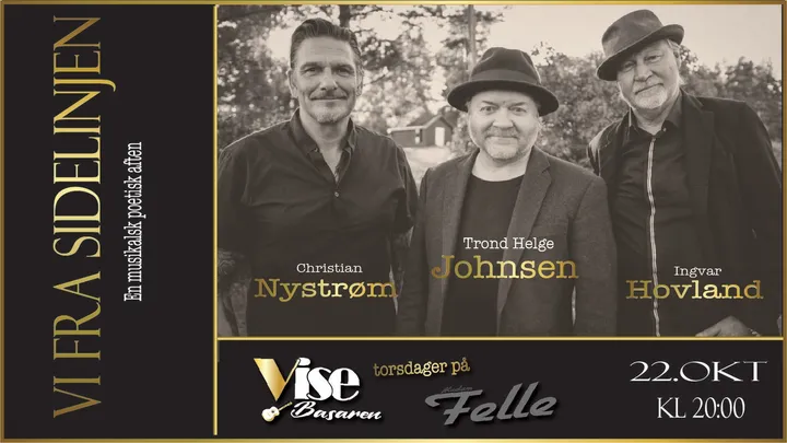 TROND HELGE JOHNSEN er tilbake sammen med Christian Nystrøm og Ingvar Hovland