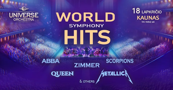 World Hits Symphony | Universe Orchestra | Kaunas