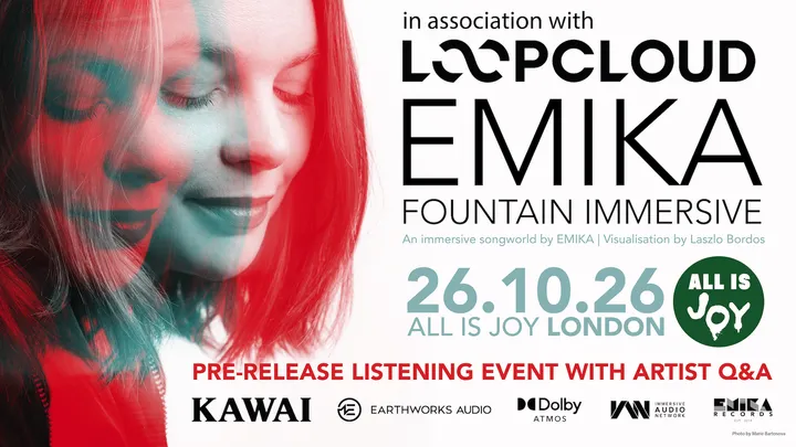Emika - Fountain Immersive (Dolby Atmos Pre-Release Listening Event) - London