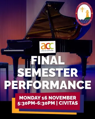 2026 Arts Co Music - Final Semester Performance