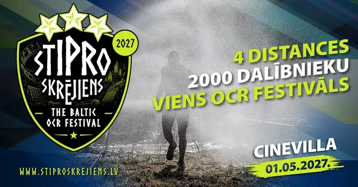 Stipro Skrējiens - GARMIN 10 km. distance. Komandas.