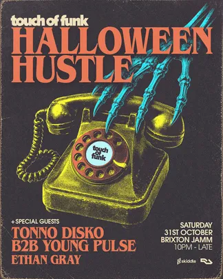 Touch Of Funk's Halloween Hustle + Tonno Disko B2B Young Pulse