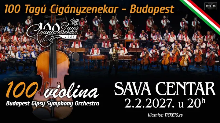 100 violina - Budapest Gipsy Symphony Orchestra