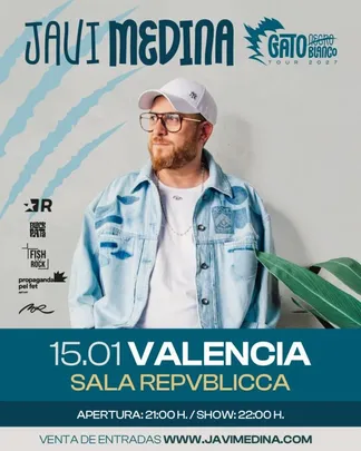 Javi Medina en Valencia | Sala Repvblicca