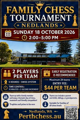 Nedlands  Family team chess tournament