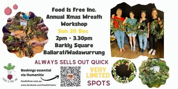 Native Wreath Making Workshop Dec 2026 - afternoon session