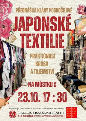 Přednáška: Japonské textilie
