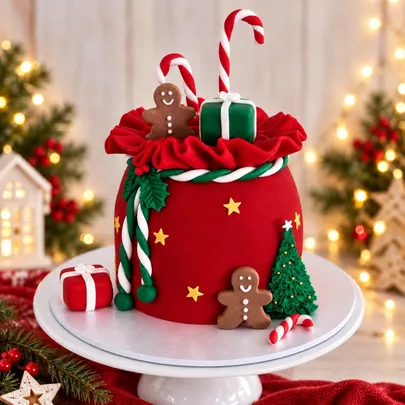 A Bag Full Of Christmas Cake Decorating Workshop