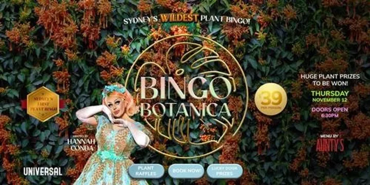 BINGO BOTANICA [Thu 12 Nov]