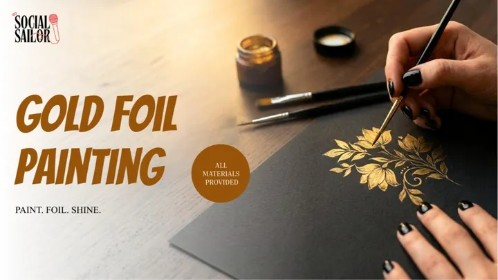 Gold Foil Art Date - Lucknow