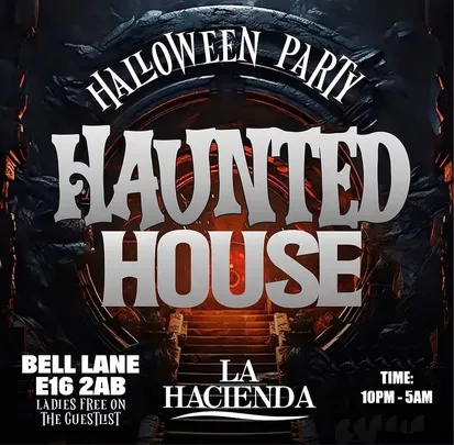 Haunted House Halloween Party - Saturday Bliss