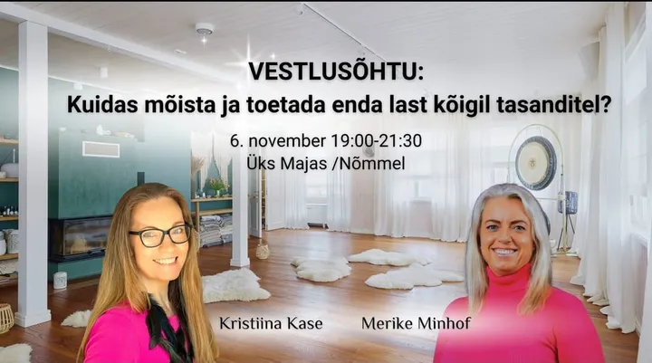 Vestlusõhtu: Kuidas mõista ja toetada enda LAST kõigil tasanditel?
