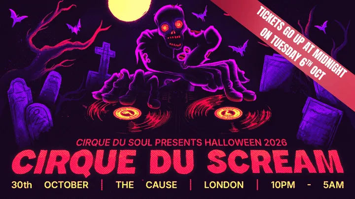 Cirque Du Soul: London // Halloween