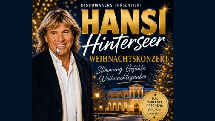Weihnachtskonzert mit Hansi Hinterseer