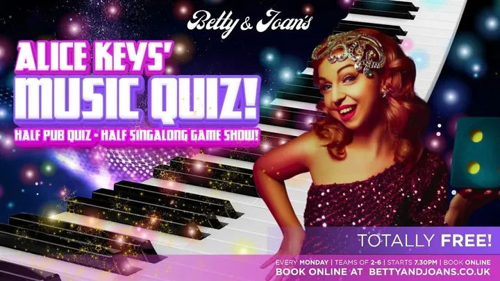 BJ's Music Quiz with Alice Keys
