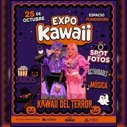 Expo Kawaii Halloween en Monterrey