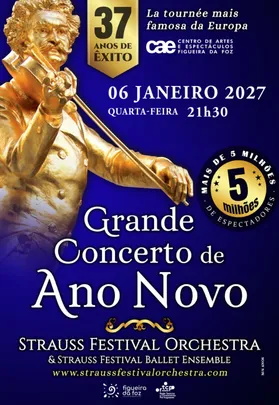 GRANDE CONCERTO ANO NOVO STRAUSS FEST. ORCHESTRA
