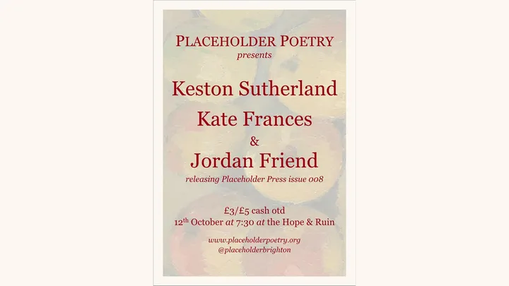 Placeholder - Poetry Night