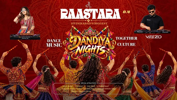 Raastara 0.4 | Hyderabad’s Grand Raas and Dandiya Festival
