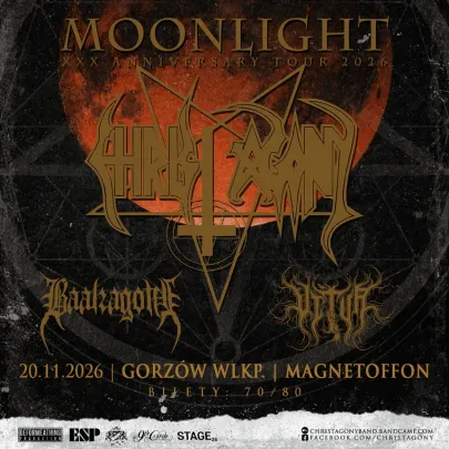 CHRIST AGONY Moonlight XXX-Anniversary Tour 2026 - Gorzów Wlkp.