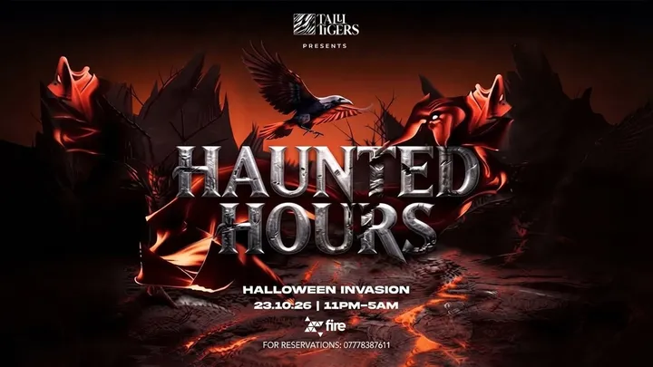 HAUNTED HOURS HALLOWEEN INVASION (Bollywood/afro/commercials)