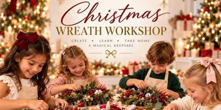 Atelier of Wonder | Christmas Wreath Workahop