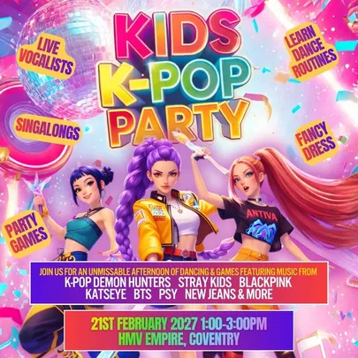 Kids K-Pop Party - Coventry