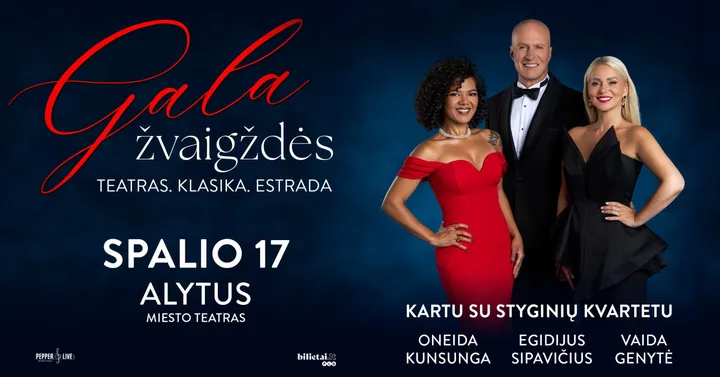 Koncertas ''GALA ŽVAIGŽDĖS'' | Alytus
