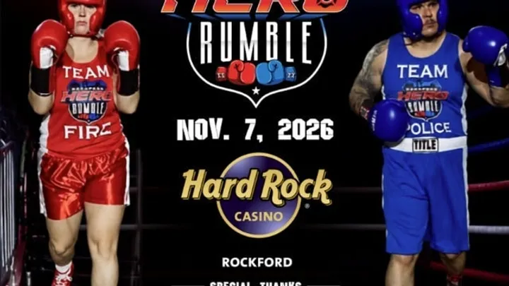 Rockford Hero Rumble - Police Vs Fire Boxing