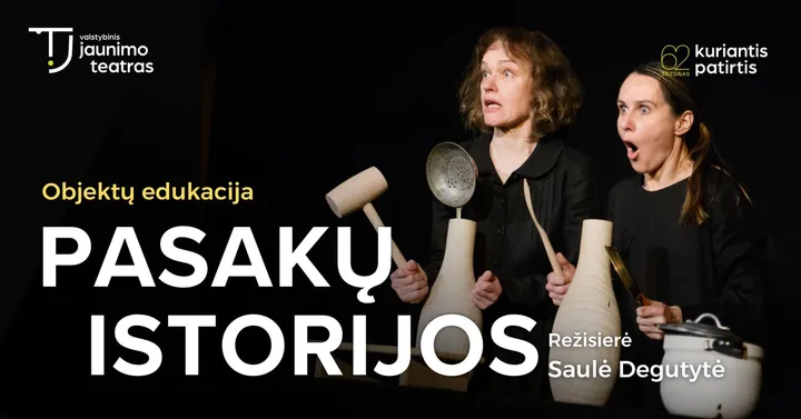 Objektų edukacija PASAKŲ ISTORIJOS. Rež. Saulė Degutytė | Varėnos kultūros centras