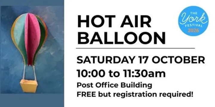 Hot air balloon workshop