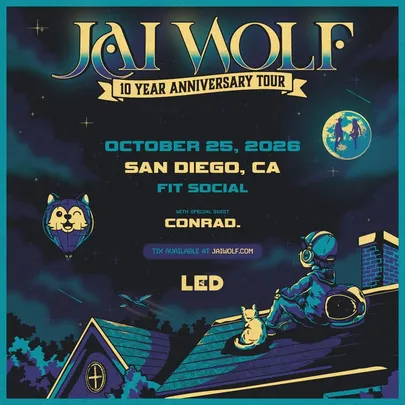 LED presents JAI WOLF + CONRAD. at LED Day Club