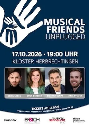 MUSICAL FRIENDS - Unplugged - Erlebe die schönsten Musical-Hits mit deinen Stars!