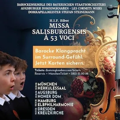 Missa Salisburgensis - H.I.F. Biber – Deutschland-Tour 2026 – Herkulessaal München