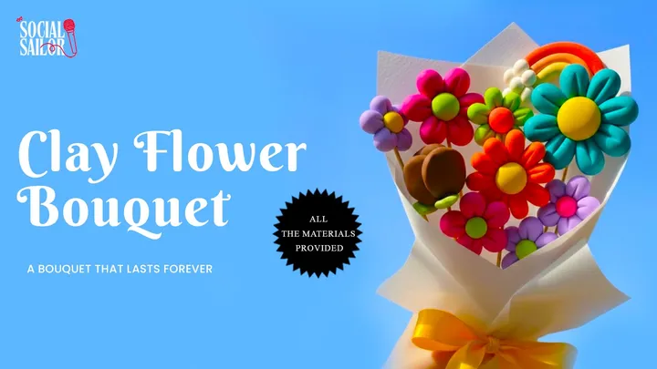 Clay Flower Bouquet - Ahmedabad