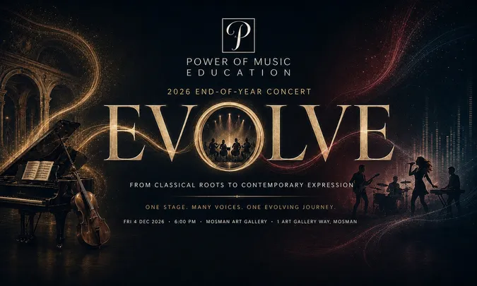 EVOLVE – Power of Music 2026 End-of-Year Concert
