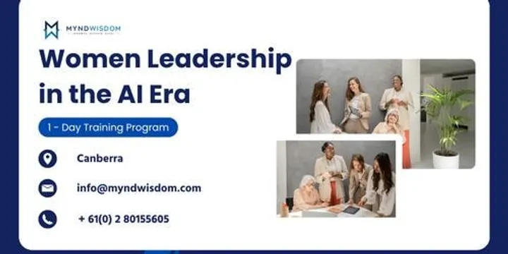 Women Leadership in the AI Era | 1 Day AI Workshop in Canberra