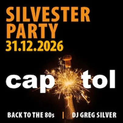 Silvesterparty mit Back to the 80s & DJ Greg Silver