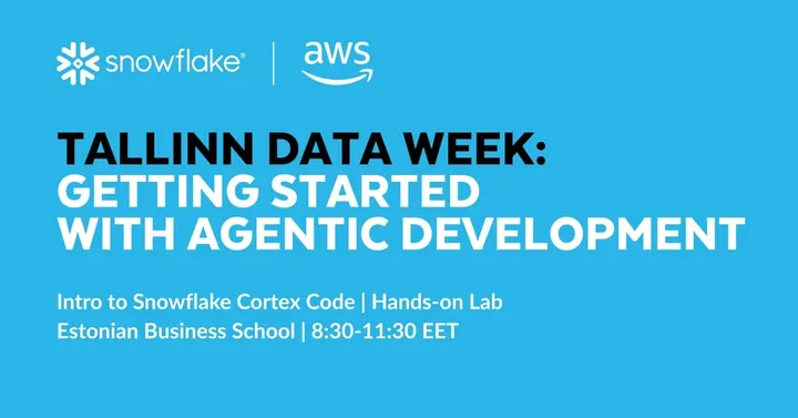 Getting started with Agentic Development (Cortex Code) - Snowflake Hands-on-Lab