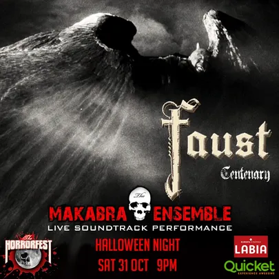 FAUST (100th anniversary) - Makabra Ensemble Live Soundtrack Performance