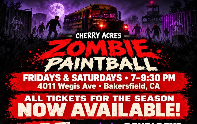 Zombie Paintball at Cherry Acres