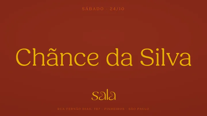 Sala recebe Chãnce da Silva
