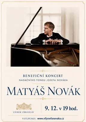Benefiční koncert s Matyášem Novákem