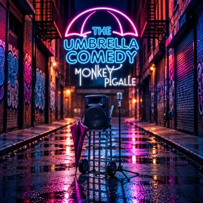 Umbrella comedy x Monkey pigalle