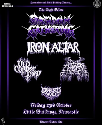 Iron Altar, Old Corpse Road, Evil Dungeon Crawler, Darkened Void