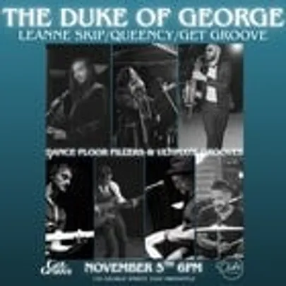 The Get Groove Band with Leanne Skip and Queency!