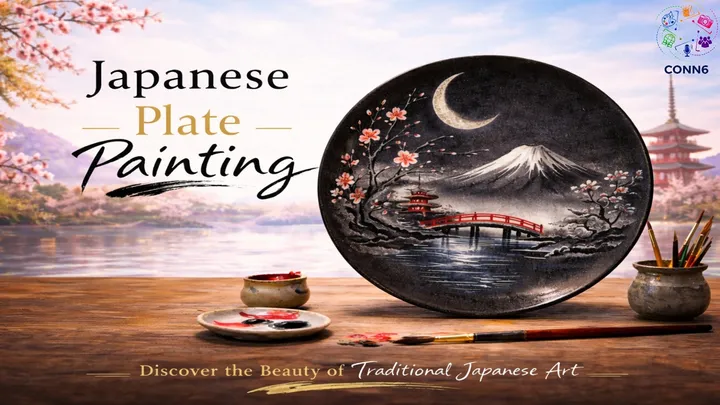 Japanese Plate Painting