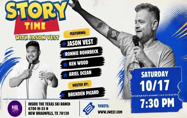 Story Time with Jason Vest at NB Live