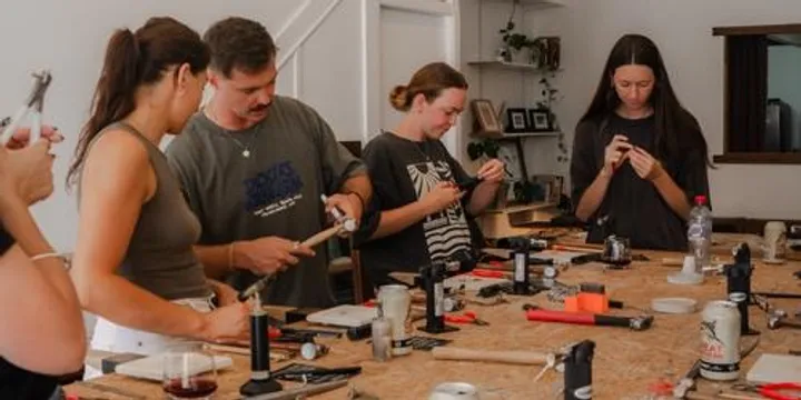 Ring making with Dead Poets Co. | Silver-smithing in Port Kembla